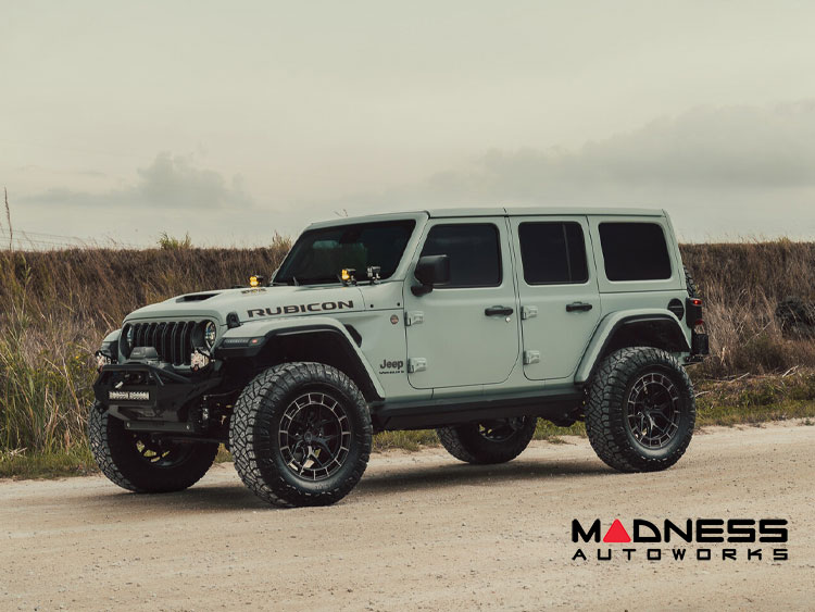 Jeep Wrangler JL Custom Wheels - HFX-1 by Vossen - Gloss Black